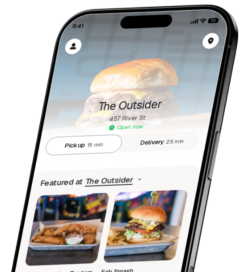 The Outsider app preview
